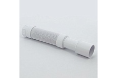 Гофрированная труба McAlpine раздвижная, L290-500 х 50 мм, вход 1 1/4&quot;, В, выход D=40/50 мм MRMF105S