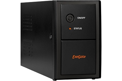 Источник бесперебойного питания Exegate SpecialPro UNB-800.LED.AVR.EURO 800VA/480W, LED, AVR,2 евророзетки, Black 285604