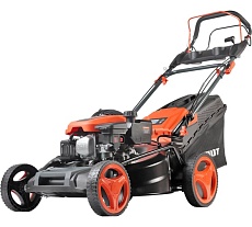 Бензиновая газонокосилка Patriot PT 55LS, 173 сс, 4 л.с., 51 см, 65 л. трав., метал. дека, привод 512109055