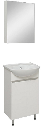 Мебель для ванной Руно Лада 40 см белый
