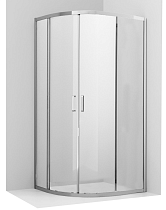 Душевой уголок Ambassador Kingston 80x80 14011106 прозрачный, хром