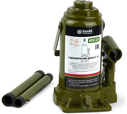 Гидравлический домкрат БелАК 15 т, ECO БАК.70019