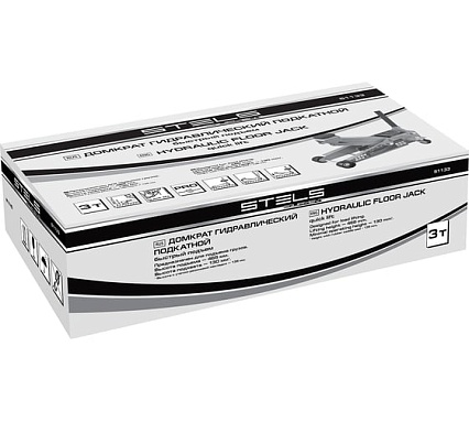 Гидравлический подкатной домкрат Stels QUICK LIFT 3 т, 130-465 мм, проф 51133