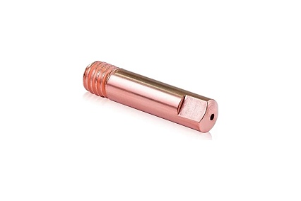 Наконечник E-Cu PRIME М6, ø 0.6 мм, 6 мм, L 25 мм, прямой, 50 шт Кедр 8015576