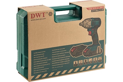 Ударный аккумуляторный гайковерт DWT abw 20 d-2h bmc 5.2.57