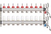 Коллекторная группа AV Engineering AVE136, 9 выходов AVE13600109