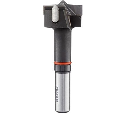 Сверло присадочное чашечное левое 25x68 мм, L70 хвостовик 10x26 мм Dimar 2031457