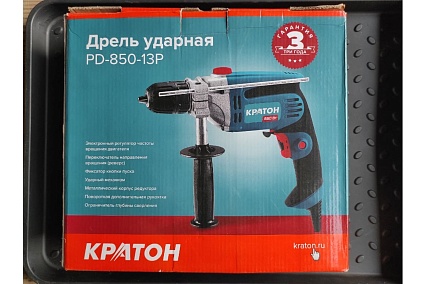 Ударная дрель Кратон PD-850-13P 3 02 01 023