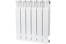 Биметаллический радиатор STOUT Space 500 6 секций боковое подключение SRB-0310-050006