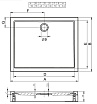 Поддон для душа Riho Davos 265 150x90