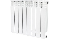 Биметаллический радиатор STOUT Space 500 8 секций боковое подключение SRB-0310-050008