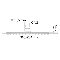 Душевой набор WasserKRAFT Aller A12669