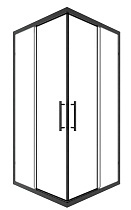 Душевой уголок Timo TKSS-100/03C-8 100x100 прозрачный, черный