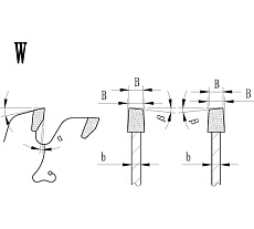 Диск пильный подрезной KWS 160*55*4.3-5.3*36T W K5 TCKCE0060