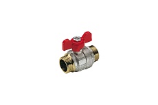 Шаровой кран Tiemme Mistral НН, 1/2&quot;, красная бабочка 2360032