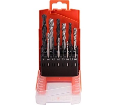 Набор машинных метчиков Bucovice Tools М3-М12, HSS 104002