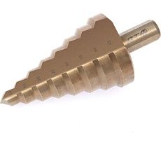 Сверло ступенчатое по металлу (8 ступеней; 10-45 мм) Дело Техники 216450