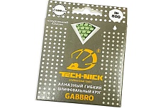 Круг алмазный гибкий шлифовальный АГШК GABBRO (100x2.5 мм; Р800) TECH-NICK 128.120.6730