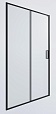 Душевая дверь Timo TD-150/03C-6 150x195 прозрачное, черный