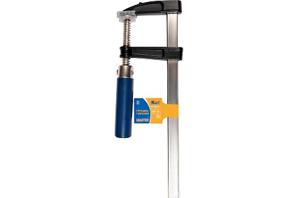 Струбцина Kraft Master F-образная, 200х50х250 мм, деревянная рукоятка KT 705102