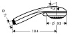 Душевая лейка Hansgrohe Crometta Variojet 28562000