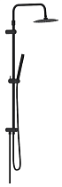 Душевая стойка Damixa Scandinavian Pure 936000300 без смесителя, черный