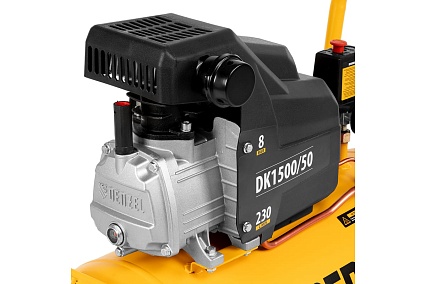 Воздушный компрессор Denzel DK1500/50,Х-PRO 1,5 кВт, 230 л/мин, 50 л 58064