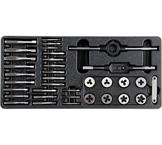 Ложемент для выдвижного ящика Yato набор плашек и метчиков YT-55465