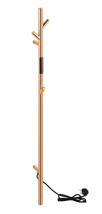 Полотенцесушитель электрический Bemeta 704154011 30W 103x1180 стойка, медь