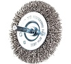 Щетка проволочная дисковая (75 мм; INOX; хвостовик 6.25 мм) Graphite 57H602