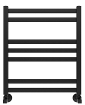 Полотенцесушитель водяной Aquatek Лира П7 50x60 черный, AQ KP0760BL