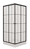 Душевой уголок Niagara Nova NG-0190-14 90x90 прозрачный, черный