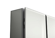 Зеркальный шкаф Aquatek 76x66 см хром AQ7808-MC