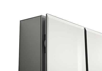 Зеркальный шкаф Aquatek 76x66 см хром AQ7808-MC
