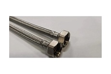 Подводка для холодной и горячей воды Imperial 692.00 в том числе питьевой, в стальной оплетке, гибкая 2,0 м 1/2F-1/2F DN8