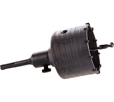 Коронка по бетону МАСТЕР с державкой (80 мм; М22; SDS-Plus) Зубр 29211-80