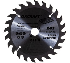 Диск пильный по дереву (160х20 мм; 24Т) OXCRAFT PO000105788
