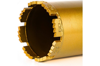 Коронка алмазная по бетону 83/400 мм, 8 сегментов, 1 1/4 GOLDEN DRAGON 083/400.11/4.GD