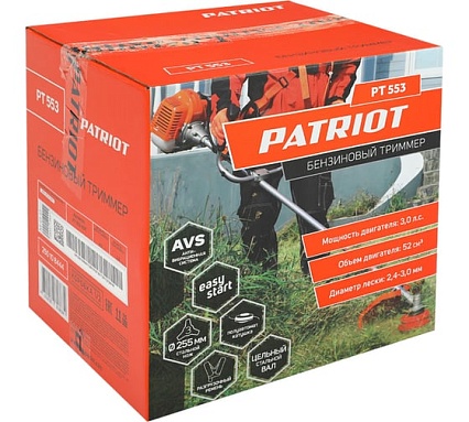 Бензиновый триммер Patriot PT 553 1+1 250108444