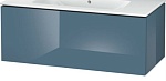 Тумба под раковину Duravit L-Cube 102 1 ящик LC614204747 синий глянец