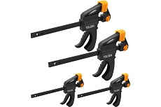 Набор быстрозажимных струбцин TOLSEN 100/150мм, 4 шт 10209