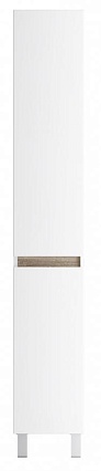 Шкаф пенал Am.Pm X-Joy 30 см напольный правый, белый глянец
