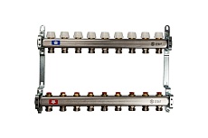 Коллектор из нержавеющей стали без расходомеров STOUT 9 выходов SMS 0922 000009