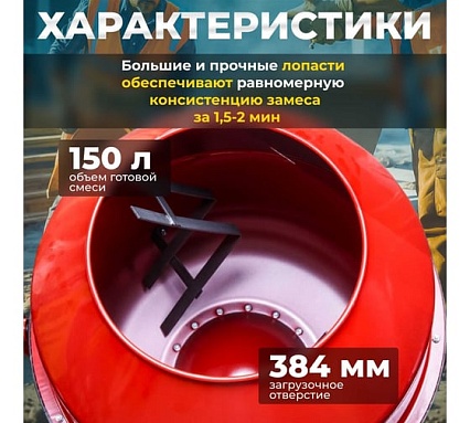 Бетономешалка ASILAK БСЛ-200 П AS1548-2