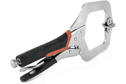 Зажимные клещи Intertool C-type 150мм, Cr-V UT-5205
