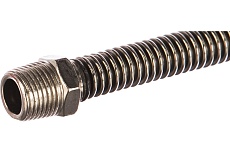Сильфонная подводка для газа Kensudo 1/2&quot; 80 см, внутренняя/наружная 26712