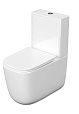 Унитаз-компакт Aquatek Optima Square AQ4451-00 безободковый, смыв торнадо, с микролифтом