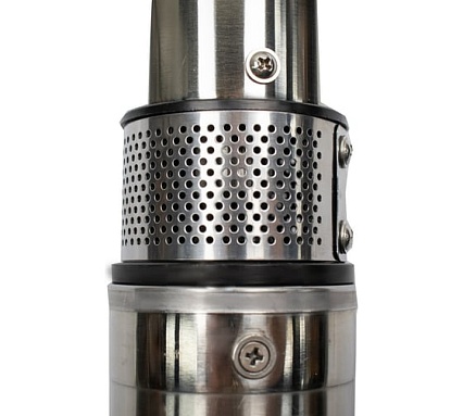 Скважинный многоступенчатый насос Verton DW105/750V (750Вт,Qmax 35л/мин,Hmax 105м,d насоса 76мм,верх.забор) 01.13295.13325