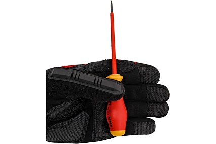 Диэлектрическая шлицевая отвертка Felo SL3.5x0.8x100 91303590