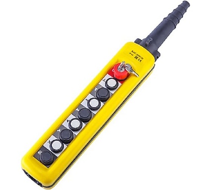 Кабельный пульт Tor 8 кнопок, 2-х скор., авар. стоп, ключ, IP-65 (XAC-A8913K) 1028026